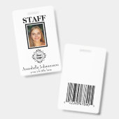 Foto-ID des Mitarbeiters mit benutzerdefiniertem L Ausweis (Vorder- & Rückseite)