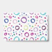 Foto ID des modernen Lehrerassistenten Ausweis (Rückseite)