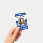 Foto-ID des personalisierten Arztes Ausweis (Handheld)