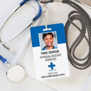 Foto-ID des personalisierten medizinischen Mitarbe Ausweis