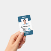 Foto-ID des personalisierten medizinischen Zentrum Ausweis (Handheld)