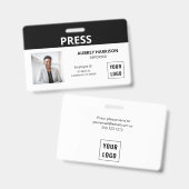 Foto-ID drücken Ausweis (Vorder- & Rückseite)