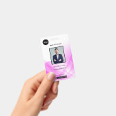 Foto-ID für Abstrakte Wave Ausweis (Handheld)
