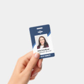 Foto-ID für benutzerdefinierte Mitarbeiter-Logos A Ausweis (Handheld)