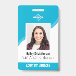 Foto-ID für benutzerdefinierte Mitarbeiter-Logos A Ausweis