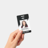 Foto-ID für benutzerdefinierte Mitarbeiter-Logos A Ausweis (Handheld)
