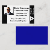 Foto-ID für benutzerdefinierte Mitarbeiter Visitenkarte (Vorne/Hinten)