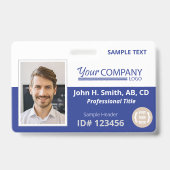 Foto-ID für Blue-Logos Ausweis (Vorderseite)