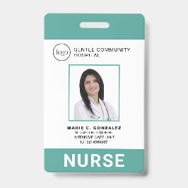 Foto-ID für das Logo "Nurse Medical Green Aquamari Ausweis