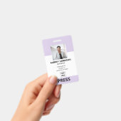 Foto-ID für einfache Unternehmen Ausweis (Handheld)