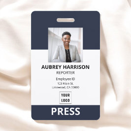 Foto-ID für einfache Unternehmen Ausweis