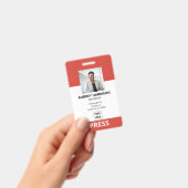 Foto-ID für einfache Unternehmen Ausweis (Handheld)