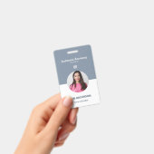 Foto-ID für Homeschool-Schüler oder Lehrer-Eltern Ausweis (Handheld)