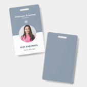 Foto-ID für Homeschool-Schüler oder Lehrer-Eltern Ausweis (Vorder- & Rückseite)