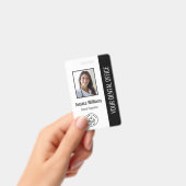 Foto-ID für Ihr Zahnarztbüro Ausweis (Handheld)