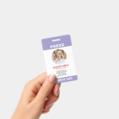 Foto-ID für Journalisten Ausweis (Handheld)