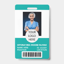 Foto-ID für medizinisches Operationssaal Ausweis