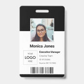 Foto-ID für Mitarbeiter Ausweis (Vorderseite)
