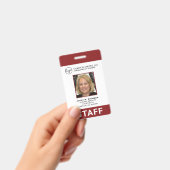 Foto-ID für Mitarbeiter des benutzerdefinierten Bu Ausweis (Handheld)