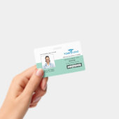 Foto-ID für moderne Unternehmen Ausweis (Handheld)