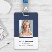 Foto-ID für Navy-Mitarbeiter Ausweis