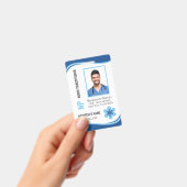 Foto-ID für personalisierte Krankenpfleger Ausweis (Handheld)