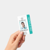 Foto-ID für personalisierte medizinische Mitarbeit Ausweis (Handheld)