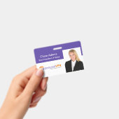 Foto-ID für personalisierte Mitarbeiter Ausweis (Handheld)