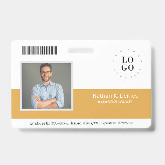 Foto-ID für personalisierte Mitarbeiter - Unterneh Ausweis