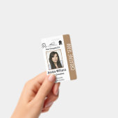 Foto-ID für personalisierte Mitarbeiter - Unterneh Ausweis (Handheld)