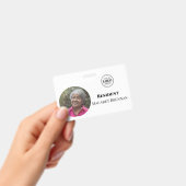 Foto-ID für Pflege- oder Rentenzahlungen Ausweis (Handheld)