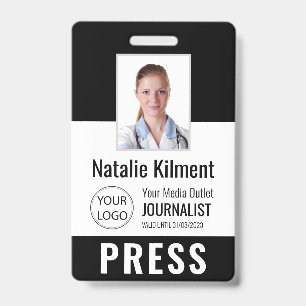 Foto-ID für Presseausweise für Journalisten Ausweis