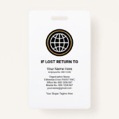 Foto-ID für Red Blue Layers Ausweis (Rückseite)