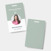 Foto-ID für Studierende oder Lehrende Ausweis (Vorder- & Rückseite)