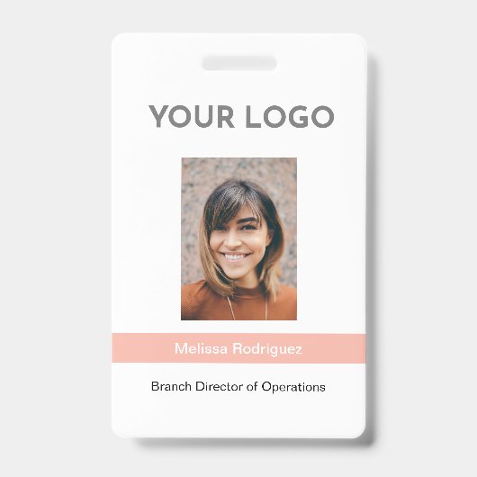 Foto-ID für Unternehmenskorallen Ausweis (Vorderseite)