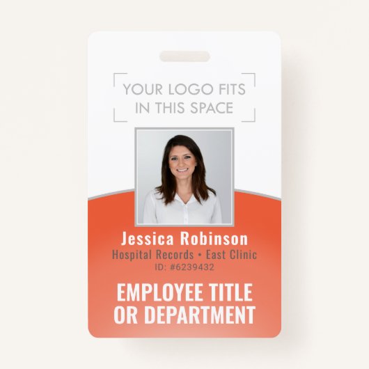 Foto-ID Ihres Mitarbeiters Strichcode Ihrer Logo-O Ausweis (Vorderseite)