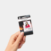 Foto-ID-Kartencode des benutzerdefinierten Mitarbe Ausweis (Handheld)