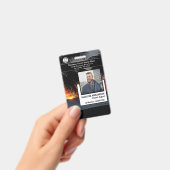 Foto-ID-Kartencode des benutzerdefinierten Mitarbe Ausweis (Handheld)
