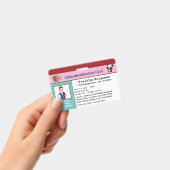 Foto-ID-Kennzeichnung Benutzerdefiniertes KartenAb Ausweis (Handheld)