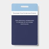 Foto-ID-Lehrer Ausweis (Rückseite)