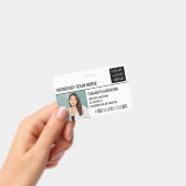 Foto-ID-Logo für Notunterkünfte Ausweis (Handheld)