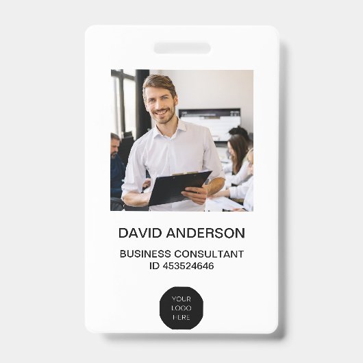 Foto-ID-Logo-Gesellschaft Ausweis (Vorderseite)