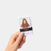 Foto-ID Logos für Mitarbeiter - Sicherheit Ausweis (Handheld)