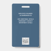 FOTO-ID - Mitarbeiter VIP Pass Girly Glitzer Glam Ausweis (Back)