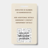 FOTO-ID Mitarbeiter VIP PASS Wasserfarbe Abstrakt Ausweis (Back)