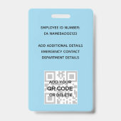 FOTO-ID Mitarbeiter VIP PASS Wasserfarbe Abstrakt Ausweis (Back)