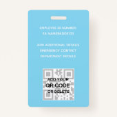 FOTO-ID Mitarbeiter VIP PASS Wasserfarbe Abstrakt Ausweis (Rückseite)