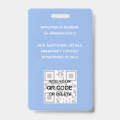 FOTO-ID Mitarbeiter VIP PASS Wasserfarbe Abstrakt Ausweis (Back)