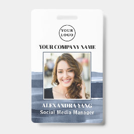 Foto-ID Personalisierter Mitarbeiter Ausweis