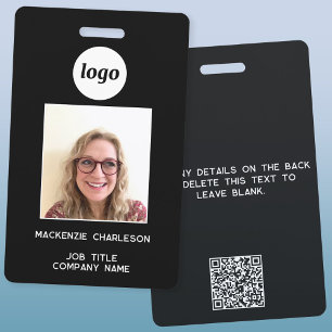 Foto-ID QR-Code Nametag Ausweis